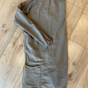 Tea n Rose Tan Long Sleeve Tunic